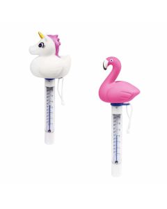 Bestway thermomètre de piscine flamingo