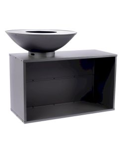 RedFire Brasero ONYX Classique avec plancha de table 80 cm