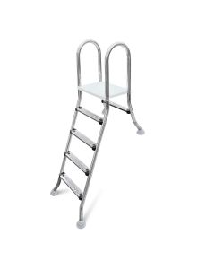 W'eau Échelle de piscine double inox AISI 304 à 1 + 4 marches