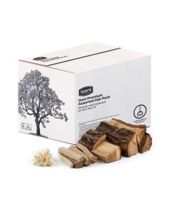 Ooni Pack bois de chêne assorti pour four à pizza