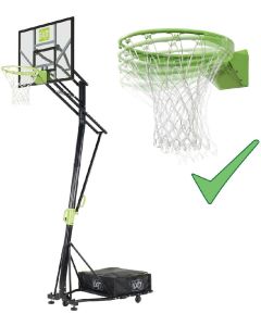 EXIT Galaxy panier de basket mobile avec arceau dunk flexible