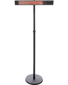 Sunred chauffage de terrasse Dark Standing 2500 sur pied infrarouge