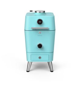 Everdure barbecue kamado 4K couleur menthe au charbon de bois