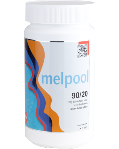 Melpool kleine chloortabletten 20 grams 1 kg