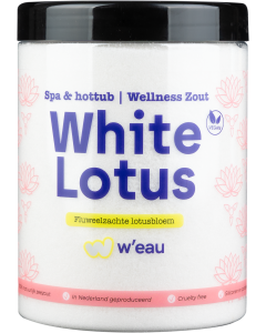 W'eau Sel de bain Lotus Blanc 1250 g