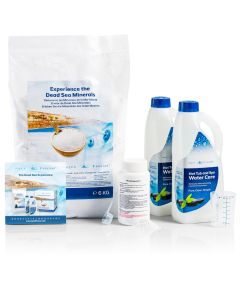 AquaFinesse kit d'entretien spa avec sel de la Mer Morte