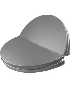 W'eau couverture de spa ronde isolante en vinyle Ø 200 cm grise