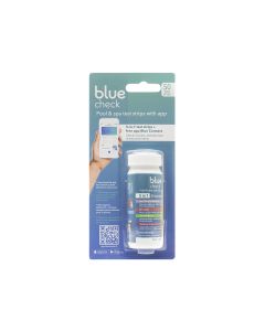 Blue Check bandelettes avec application