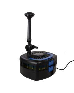 AquaForte Filtre de bassin GFU-5800 avec pompe et lampe UV-C intégrées