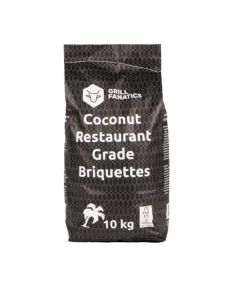 Grill Fanatics briquettes de coco 10 kg pour barbecue et kamado