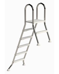 IDEAL Échelle de piscine double inox 1 + 5 marches AISI 304
