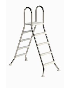 IDEAL Échelle de piscine double inox AISI 304 2 x 4 marches
