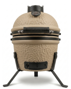 BASTE Barbecue kamado mini en céramique compact 13 pouces beige