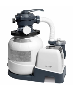 Intex Groupe de filtration SX2100 Plus filtre à sable pour piscine 6 m3/h avec WiFi