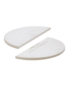 Kamado Joe déflecteurs de chaleur demi-lune pour Big Joe lot de 2