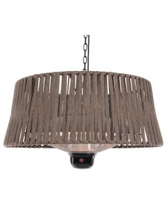 Sunred Artix Corda Bright 1800 chauffage de terrasse suspendu avec éclairage LED