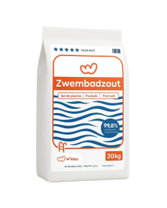 W'eau sel de piscine en granulés pour électrolyseur 20 kg