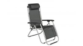 Chaise longue "Fiesta" Noir
