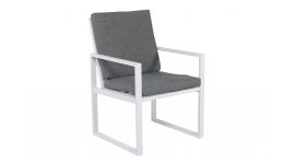 Chaise de jardin "Plaza" en aluminium
