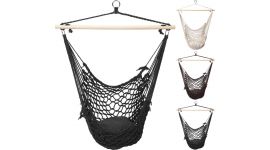 Fauteuil suspendu de jardin en crochet