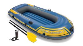 Intex bateau gonflable - Challenger 2 Set