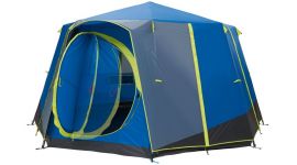 Tente familiale Coleman Octagon 8 Blue-Lime