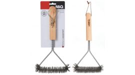 Brosse BBQ en acier inoxydable 30 x 14 cm