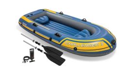 Intex bateau gonflable - Challenger 3 Set