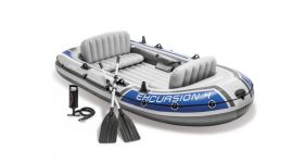 Intex bateau gonflable - Excursion 4 Set