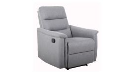 Fauteuil relax Devon gris clair