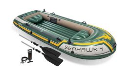 Intex bateau gonflable - Seahawk 4 Set