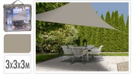 Voile d'ombrage 3x3x3 Triangle Beige
