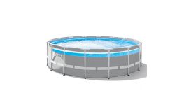 Piscine Intex Prism Frame Premium - Ø 488 x 122 cm Clearview - Kit