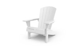 Keter Troy Adirondack blanche - 93 x 80,5 x 96,5