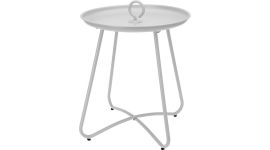 Table d'appoint extérieur gris