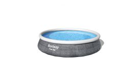 Piscine Bestway Fast Set rotin Ø 3.96