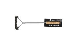 Grill Fanatics brosse de grill longue en acier inoxydable pour barbecue