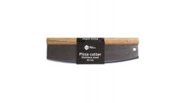 Grill Fanatics coupe-pizza en acier inoxydable 35 cm