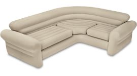 Intex canapé d'angle gonflable confortable pour cinq personnes