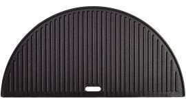 Kamado Joe Grille en fonte demi-lune réversible pour Big Joe