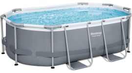 Bestway Power Steel piscine hors-sol ovale 305 x 200 x 84 cm avec pompe de filtration
