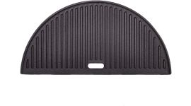 Kamado Joe plaque de gril en fonte réversible demi-lune pour Classic Joe