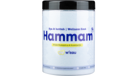 W'eau sel de bain Hammam aux arômes naturels 1250 g