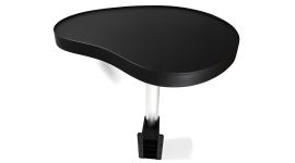 W'eau Plateau de spa rotatif noir pour boissons et accessoires