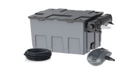 Heissner FPU 24000-00 kit de filtration de bassin à écoulement avec UV-C