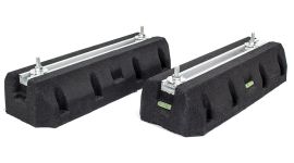 W'eau Silent blocks pour pompes à chaleur 60 cm Lot de 2