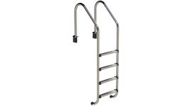 IDEAL Échelle de piscine standard inox 4 marches AISI 316