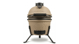 BASTE Barbecue kamado mini en céramique compact 13 pouces beige