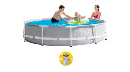 Piscine Intex Prism Frame - 305 x 76 cm - avec pompe filtrante