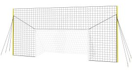 Open Goaaal But de foot Large avec rebondeur et filet de protection 490 x 210 cm